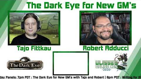 Ulisses Online Convention - The Dark Eye for New GMs