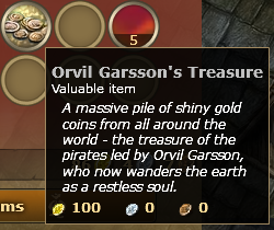 Orvil Garsson’s Treasure 100 Ducats