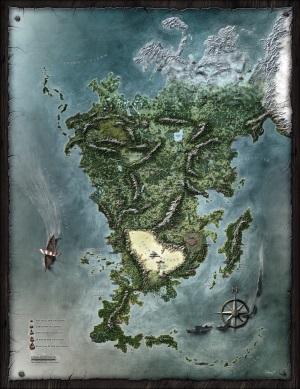 Aventuria Map (English)