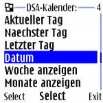 Handy DSA Kalender