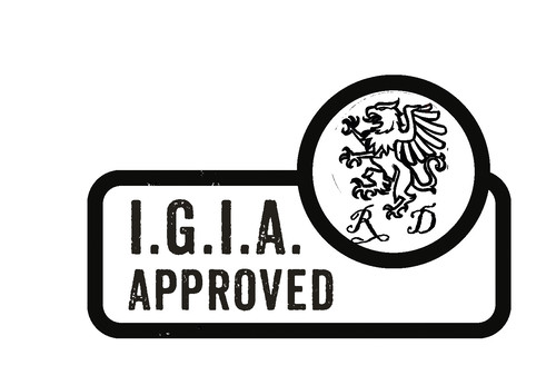 IGIA Approved (white background)