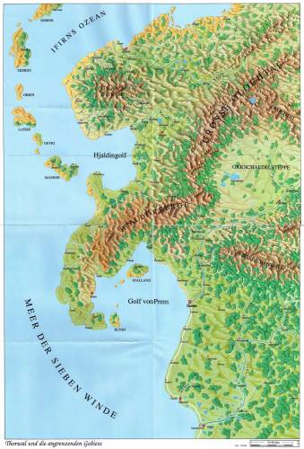 Thorwal und die angrenzenden Gebiete