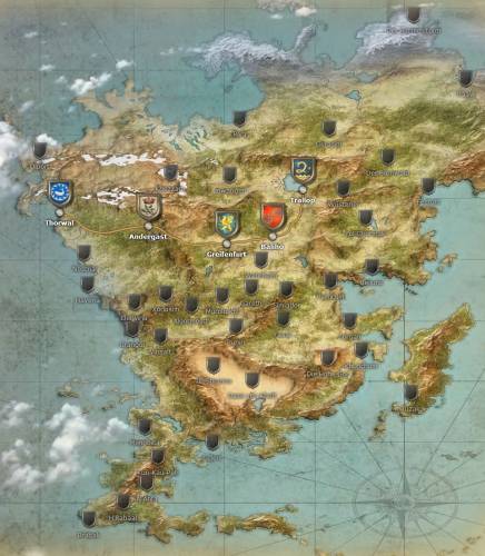 Herokon Online Karte Aventurien