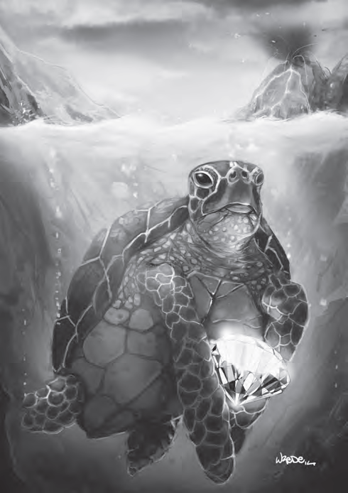 Тёмное око - гигантская черепаха Кха