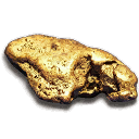 Goldklumpen ~ ~ Поддельный сликток золота